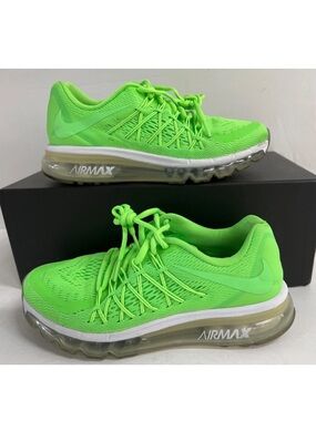 Nike Air Max 2015 GS Shoes "Voltage Green" W8/Y6.5